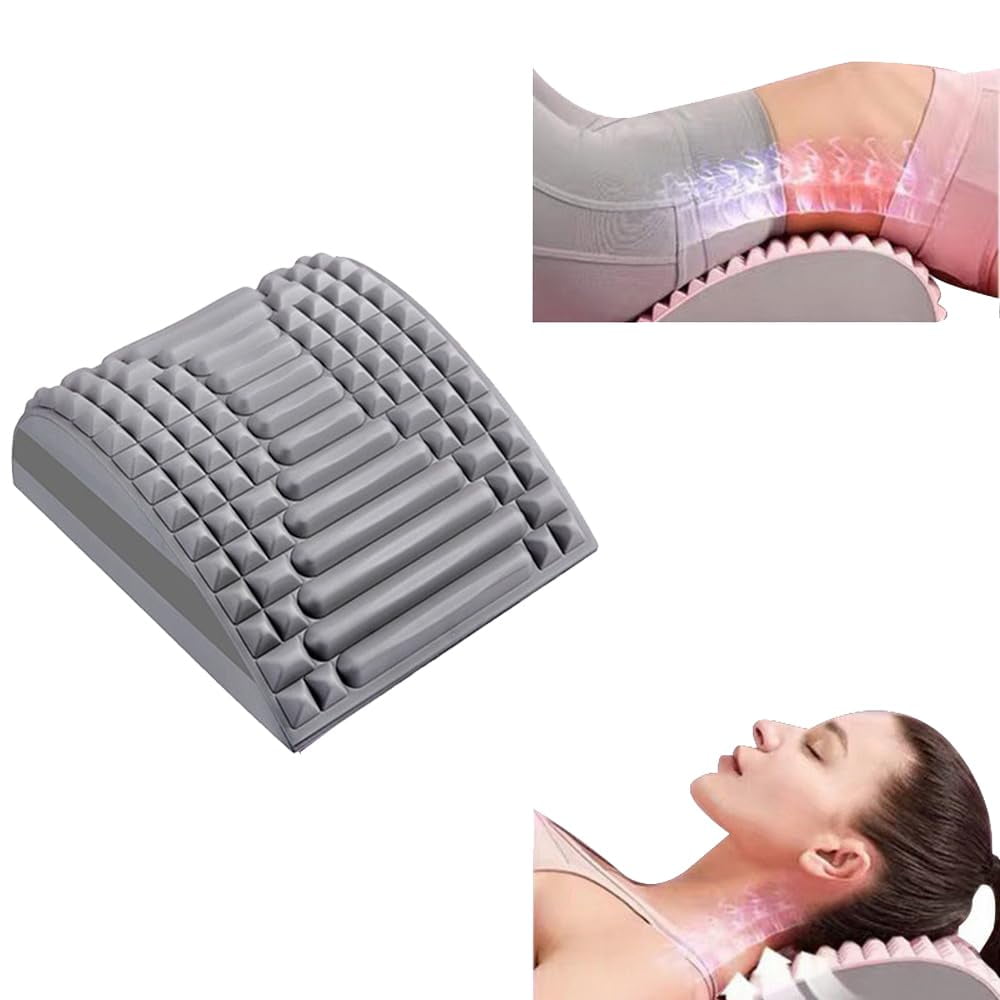 LOYATANK Back Stretcher, Neck & Back Stretcher for Lower Back Pain