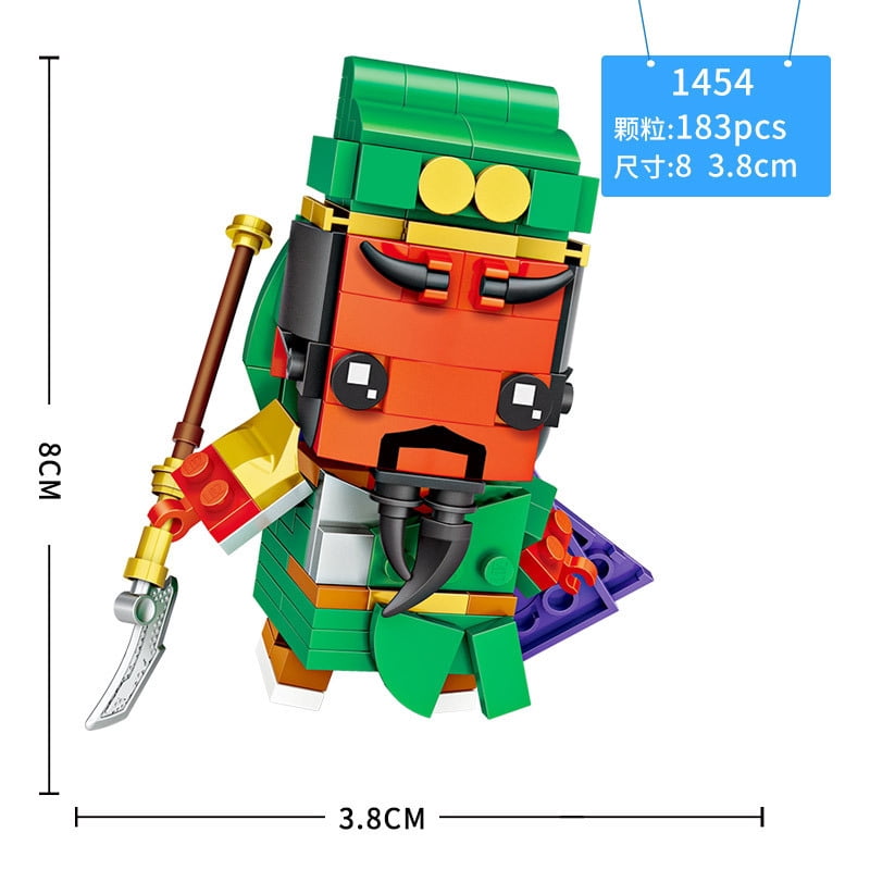 LOZ Blocks Cute Cartoon Head Brick Model Educational Toy Clown Small ...