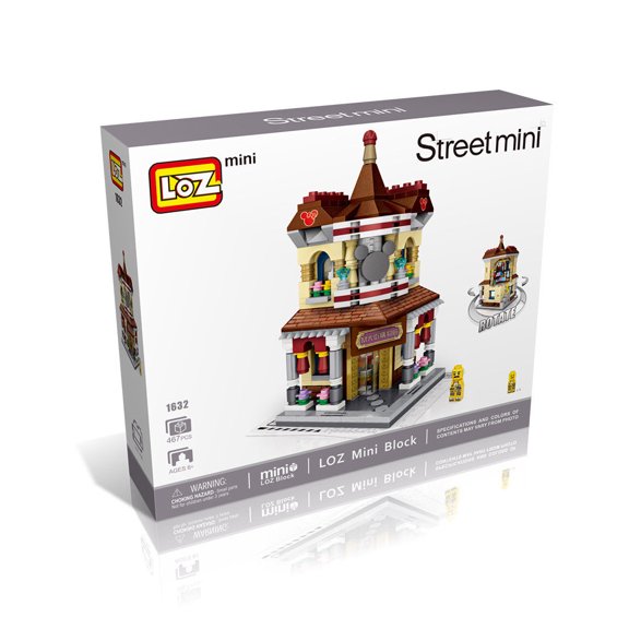 LOZ Street Mini Shopping Street Kids Puzzle Mini Block Brick Toy w/Box