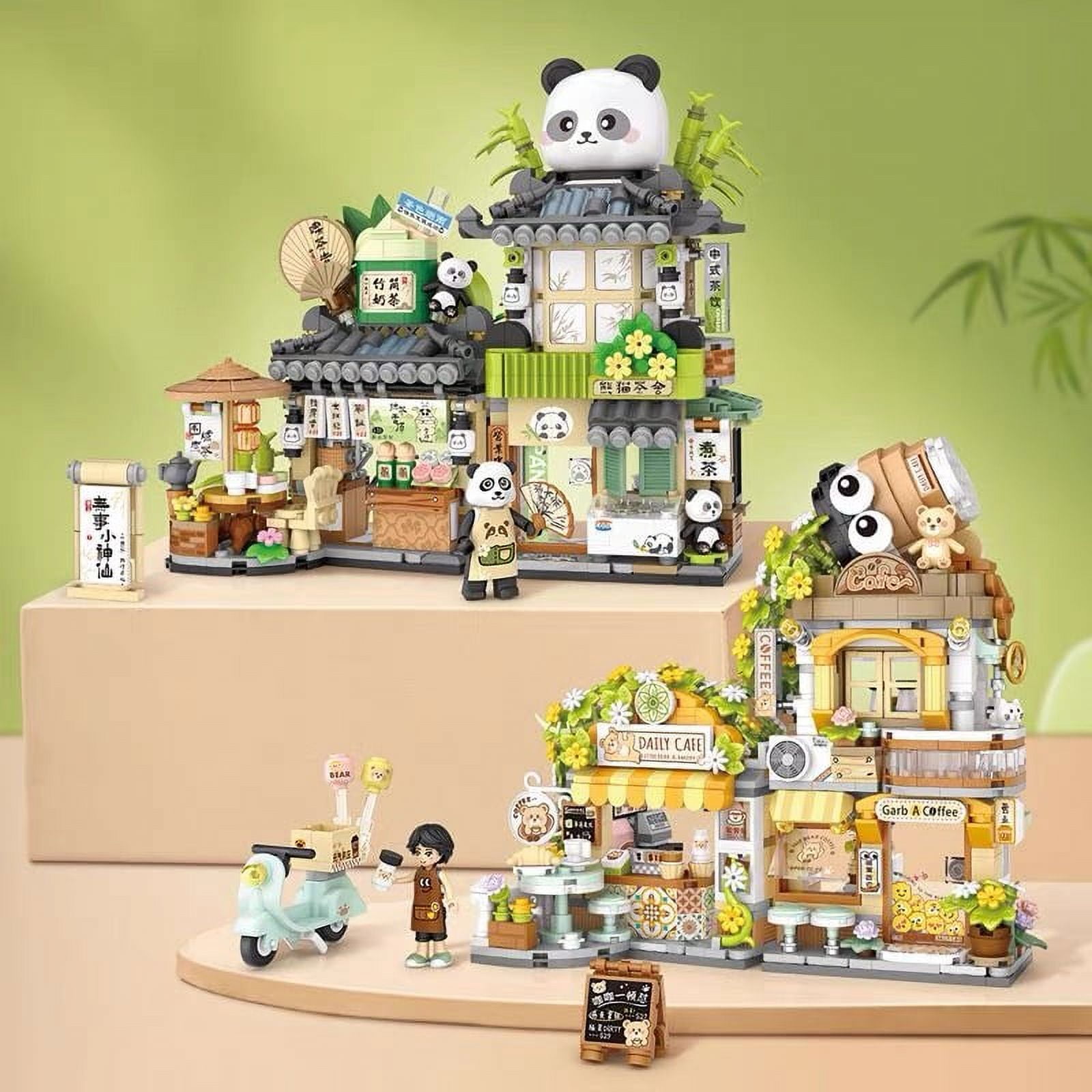 LOZ mini Blocks Kids Building Bricks Boys Toys Puzzle Girls Gift Panda Tea Shop Coffee Bar 1382 1383 - Walmart.com LOZ mini Blocks Kids Building Bricks Boys Toys Puzzle Girls Gift Panda Tea Shop Coffee Bar 1382 1383 - Walmart.com