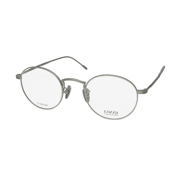 LOZZA VL2298 TITANIUM EYEGLASS FRAME/EYEWEAR OVAL SHAPE LENSES NO ALLERGY METAL