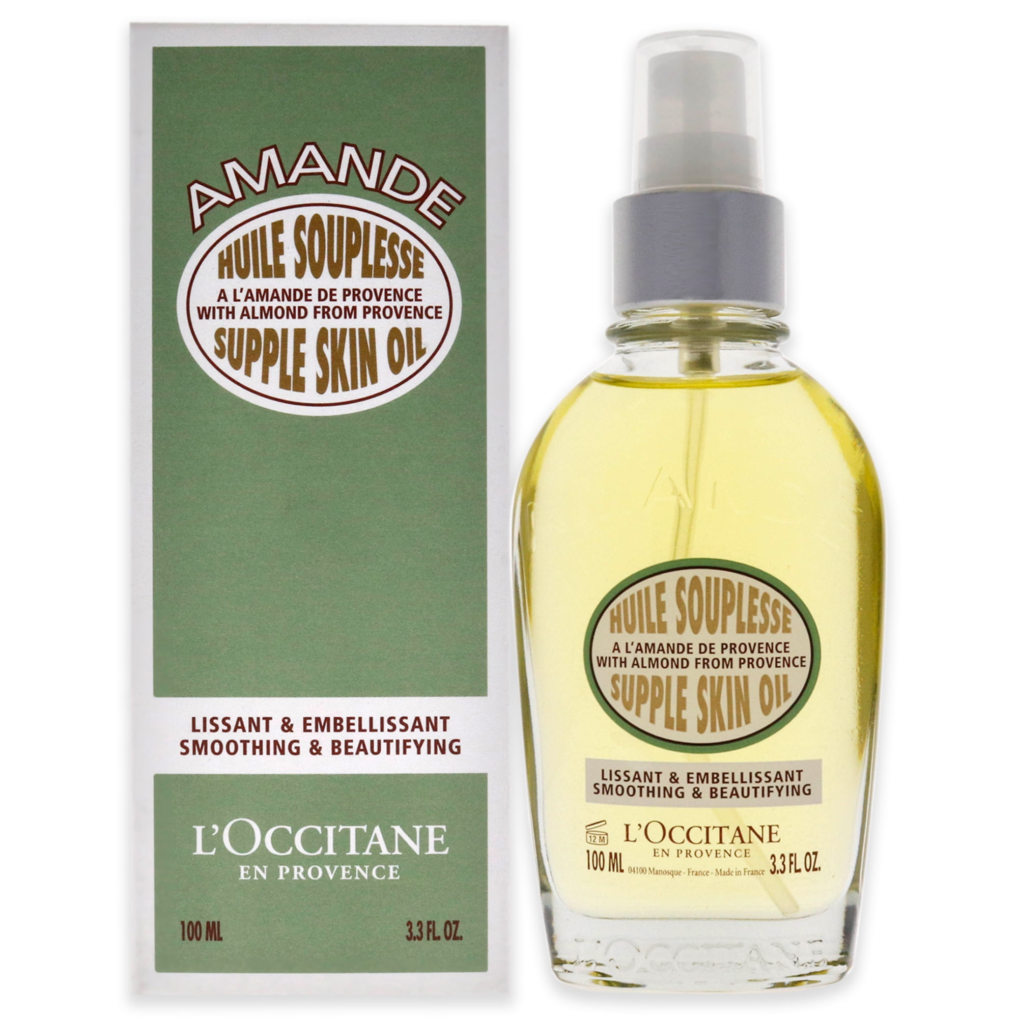 L'OCCITANE LOccitane Almond Supple Skin Oil , 3.4 oz Body Oil