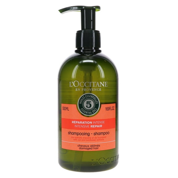 LOccitane Essential Oils Intensive Repair Shampoo , 16.9 oz Shampoo