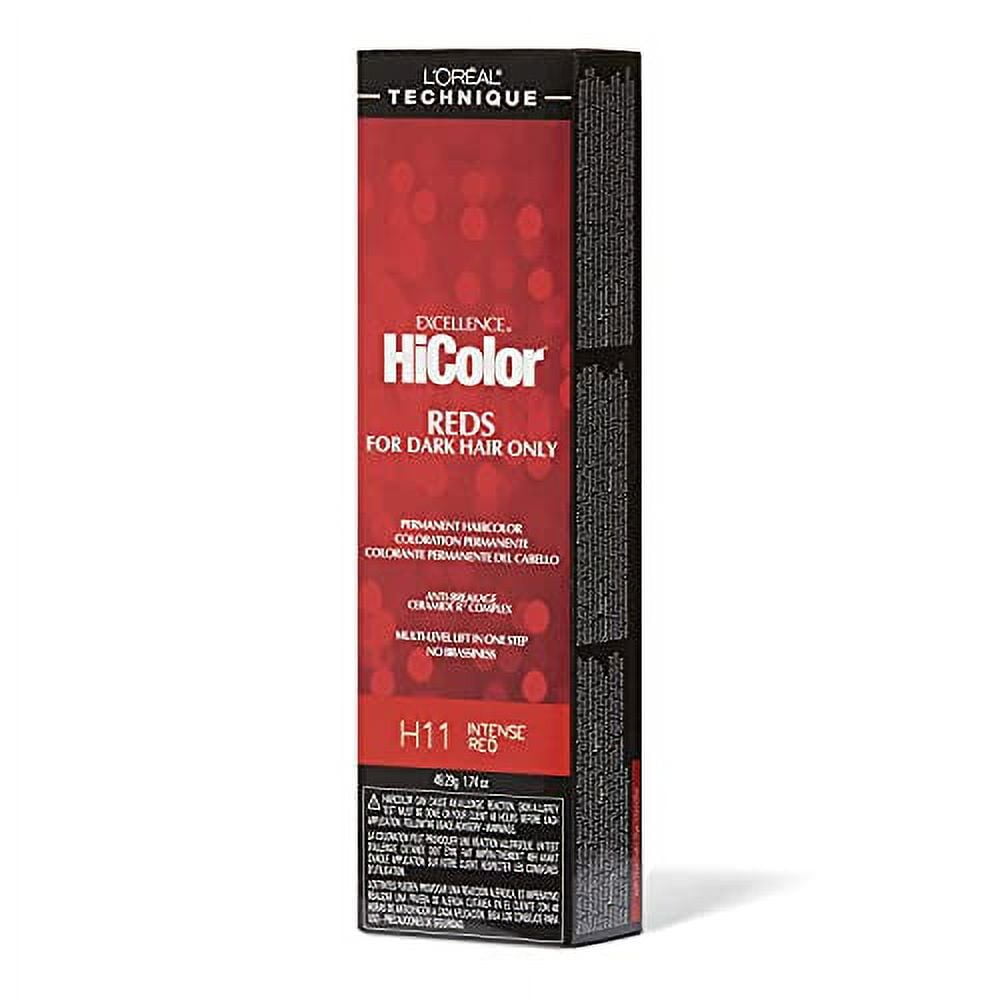 LOreal Excellence HiColor Intense Red (Developer sold separately ...