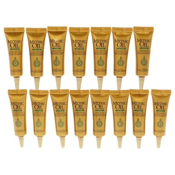 LOreal Professional Mythic Oil Bar Scalp Clarifying Pre-Shampoo - 15 x 0.4 oz Treatment