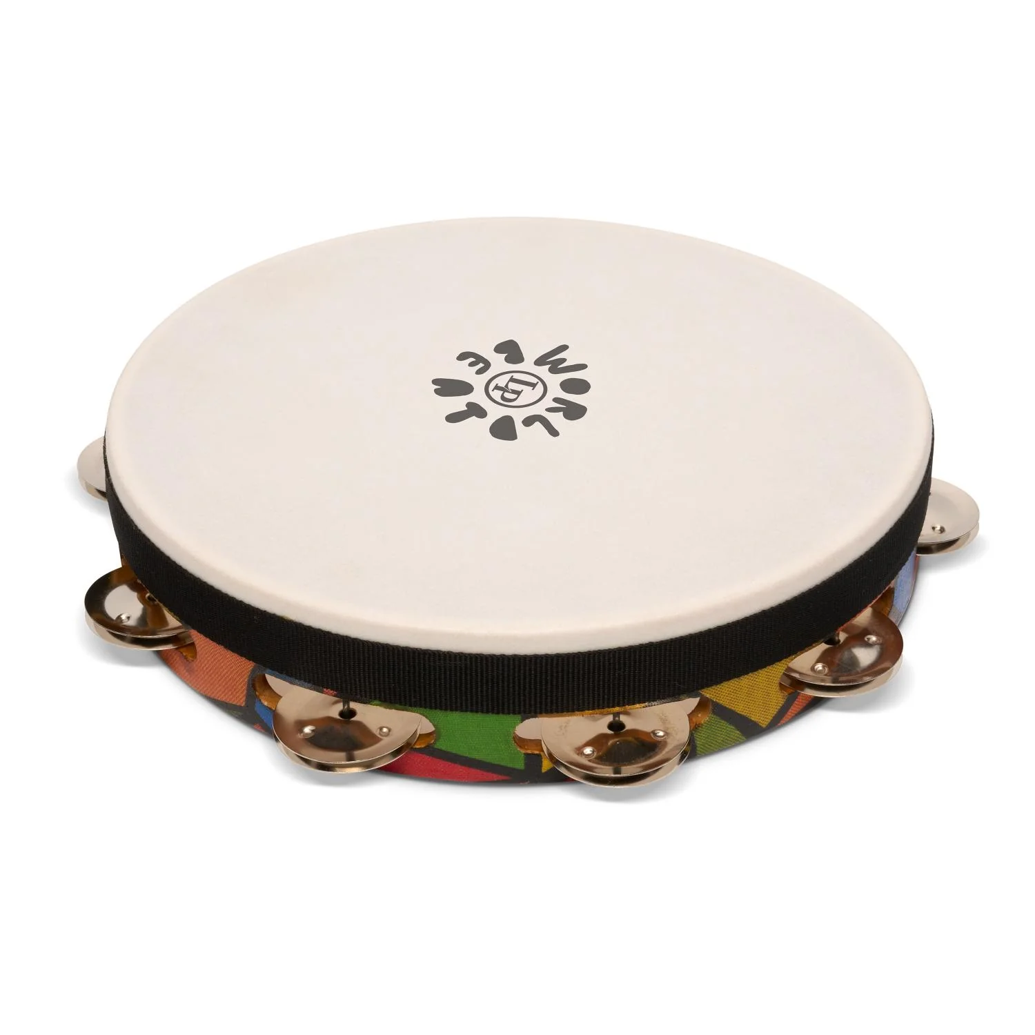 LP 10" World Beat Single Row Tambourine