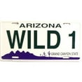 thumbnail image 1 of LP - 1085 AZ Arizona Wild 1 License Plate - 2488, 1 of 1