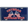 thumbnail image 1 of LP - 121 Vietnam War Veteran License Plate - 593, 1 of 1
