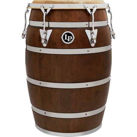 LP 14" Siam Oak Barril De Bomba Drum w/ Chrome Plated Hardware - LP2614-MS
