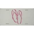 thumbnail image 1 of LP - 2017 Flip Flops - Pink - License Plate, 1 of 1