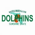 thumbnail image 1 of LP-2039 Florida State Background License Plates- Dolphins, 1 of 1