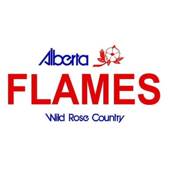 LP-2065 Alberta Canada Province Background License Plates- Flames