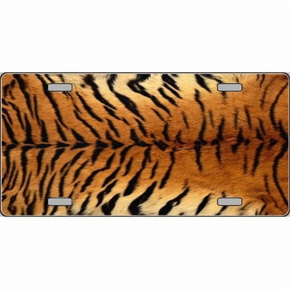 LP-2193 Tiger Flat Automotive License Plates Blanks for Customizing