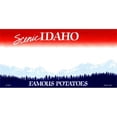 thumbnail image 1 of LP-2227 Idaho State Background Blanks Flat- Automotive License Plates Blanks for Customizing, 1 of 1