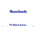 thumbnail image 1 of LP-2236 Massachusetts State Background Blanks Flat- Automotive License Plates Blanks for Customizing, 1 of 1