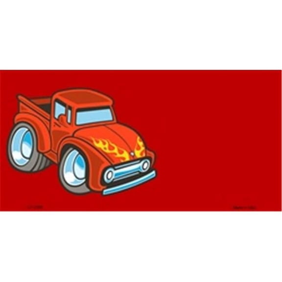 LP-2386 Cartoon Classic Effie Offset Flat License Plates Tags