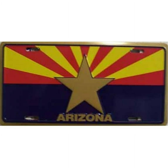 LP - 471 AZ Arizona Big Star w/Arizona License Plate - 2220