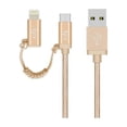 thumbnail image 1 of LP 70200GD Micro USB V2.0 data Cable 3.3 ft.- Golden, 1 of 1