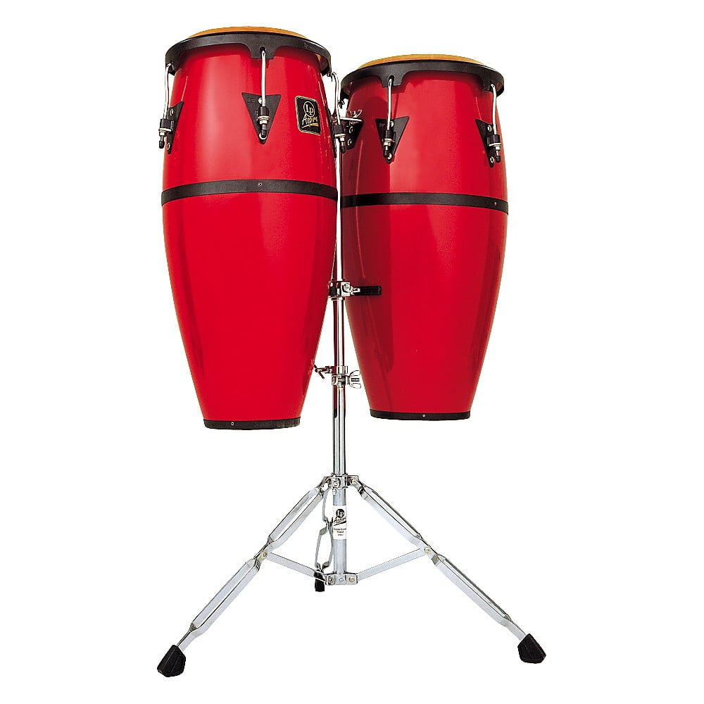 LP Aspire Conga Set with Black Hardware Red Wood - Walmart.com