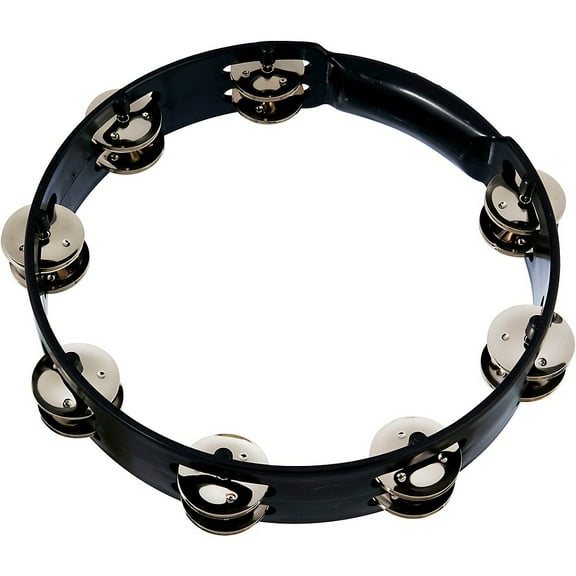 LP Aspire Tambourine 10 in. Black