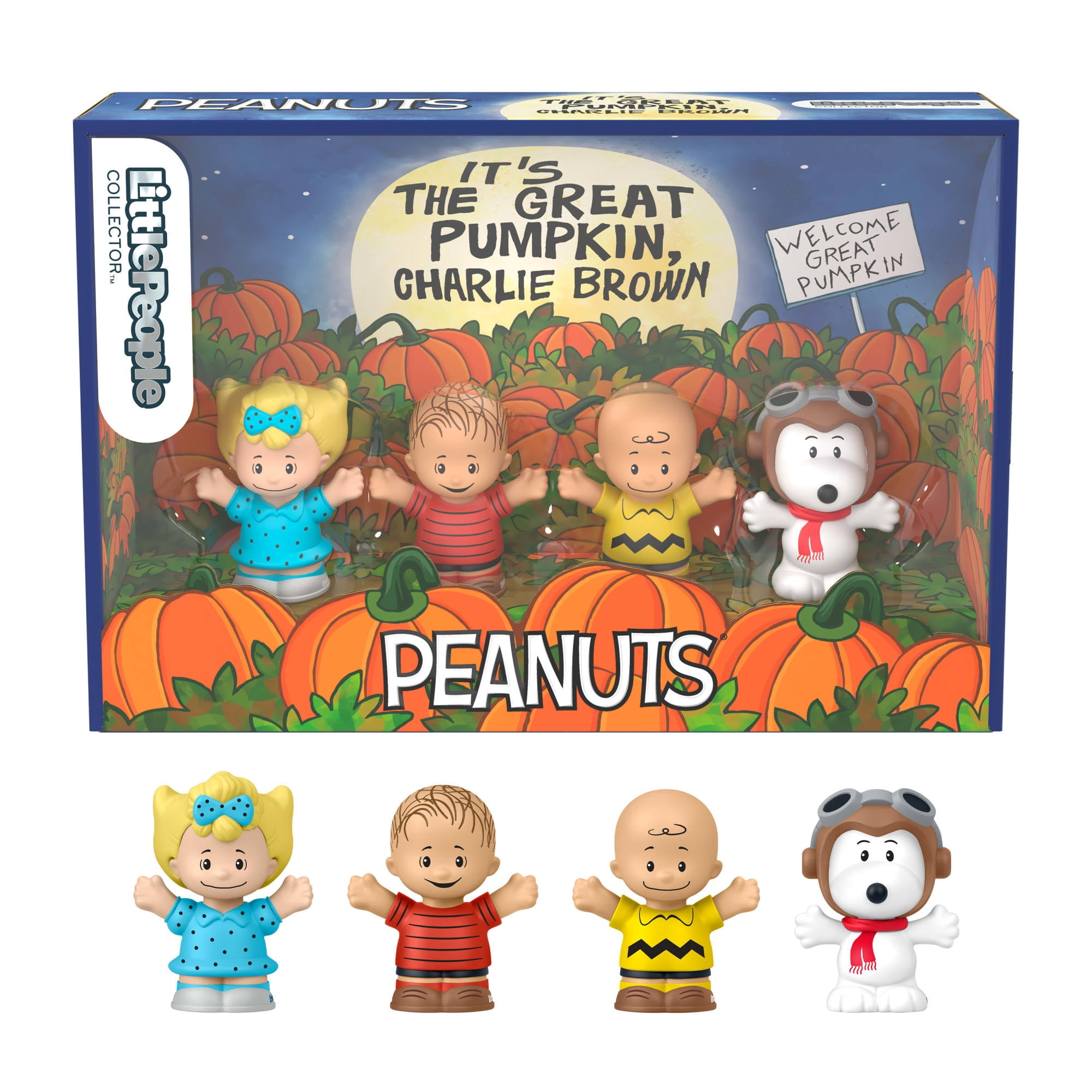 Little People Collector Peanuts It’s the Great Pumpkin, Charlie Brown Special Edition Set for Fans