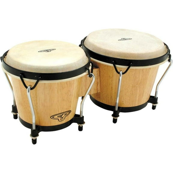 LP CP Traditional Bongos, Natural Wood