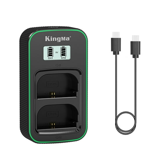 LP-E6 Battery Fast Charging Charger for R5 R6R7 R5C 5D4 6D2 Camera Batteries