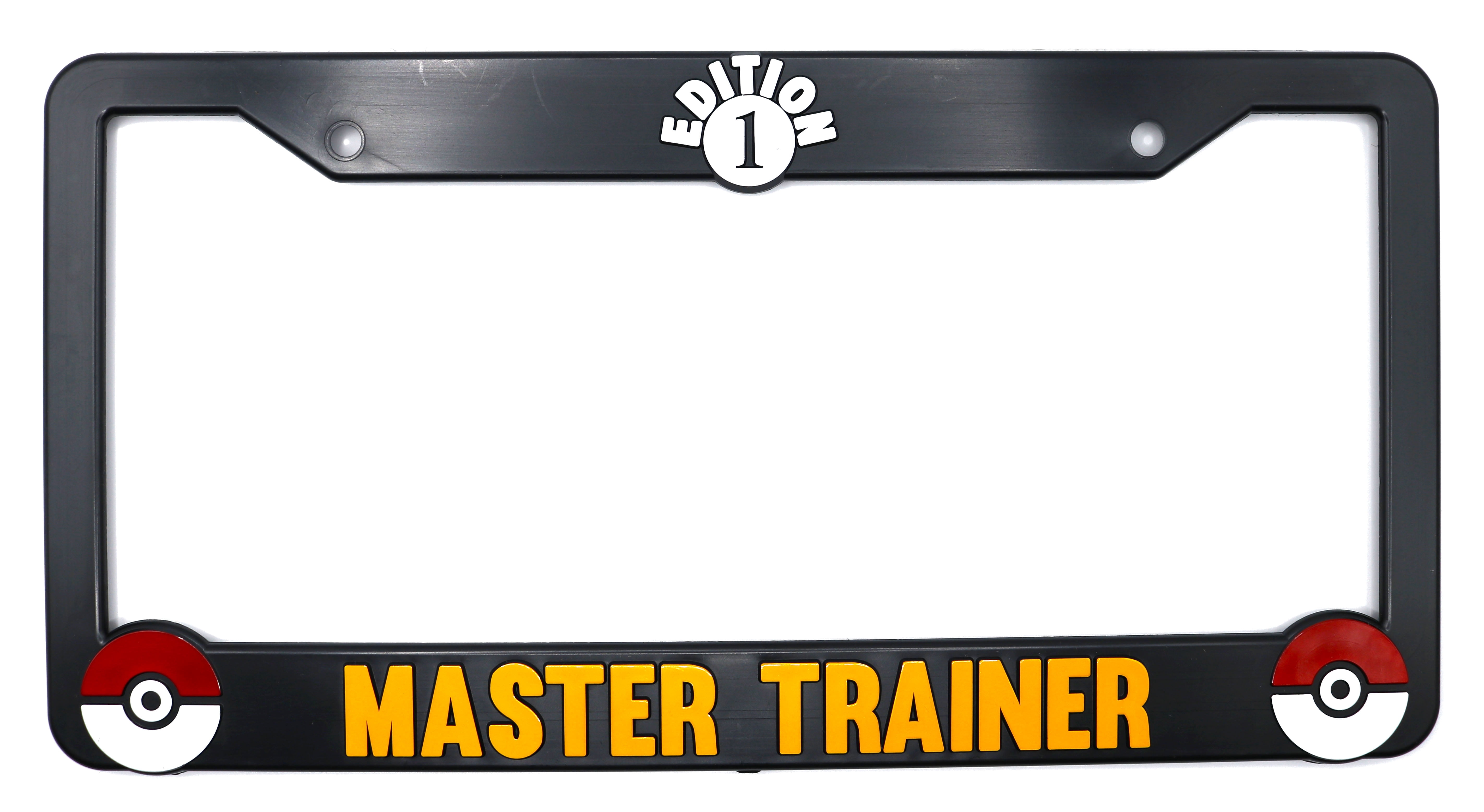 Pokemon License Plate Frame