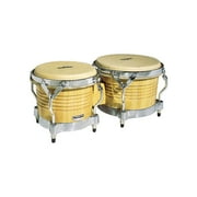 Latin Percussion M201-AWC Matador Bongo, Natural Chrome Hardware