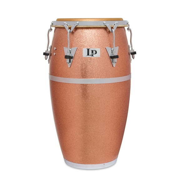 LP LP252-1MC 12.5 in. Martin Cohen Traditional Fiberglass Champagne Sparkle Chrome Limited Edition Drum - Tumba