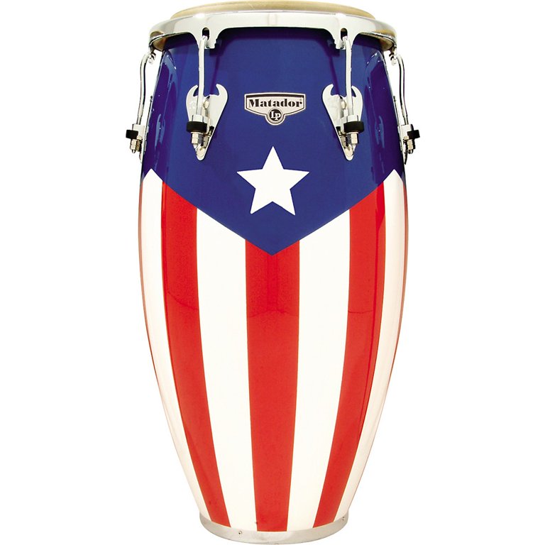 LP Matador Puerto Rican Flag Conga 12-1/2 in. - Walmart.com