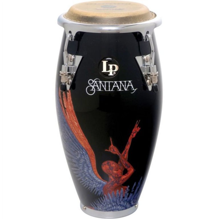 LP Music Collection Santana Abraxas Mini Conga Black - Walmart.com