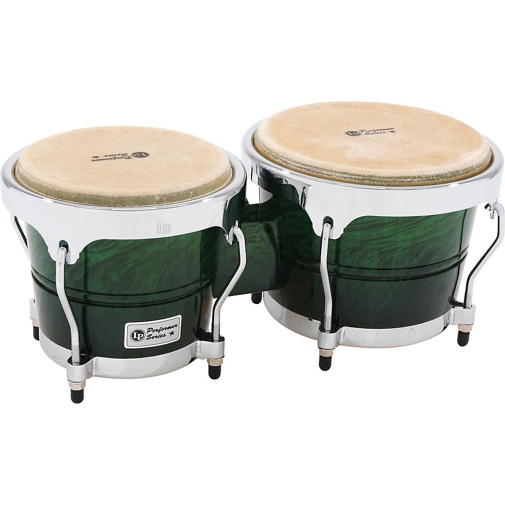 LP Performer Series Bongos With Chrome Hardware Green Fade - Walmart.com