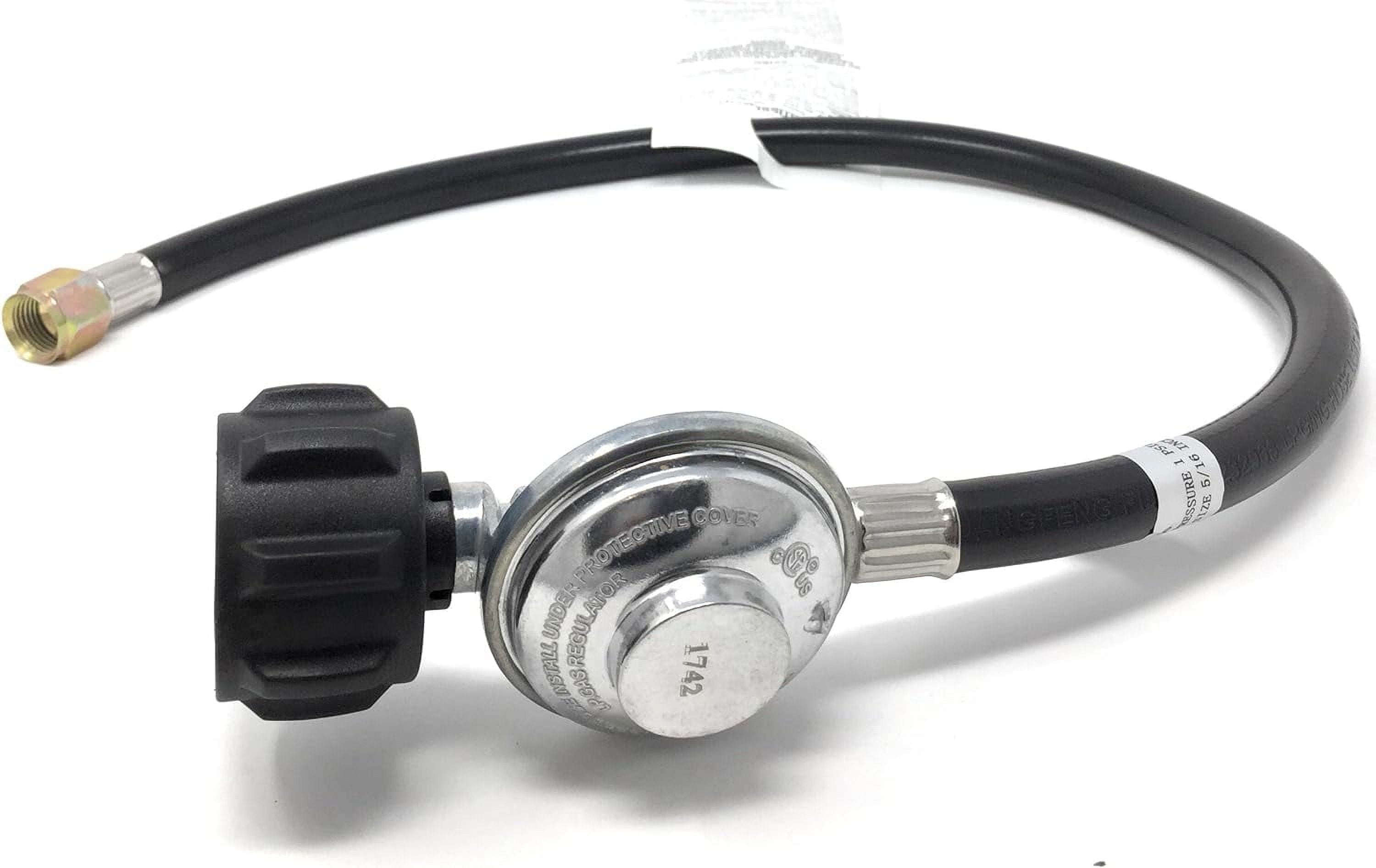 LP Propane Gas Regulator Hose Assembly QCC With Low Pressure Regulator