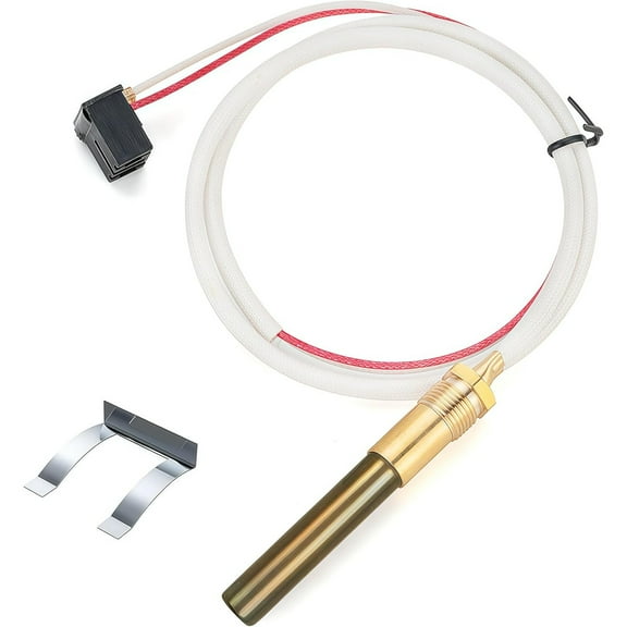 LP Thermopile Senor Component for Pilot Assembly Replacement Kit SP20824 /SP21058/SP20800/ Compatible with Rheem | Ruud | Richmond Equivalent Water Heaters |27.5"| Over 750mV