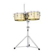 LP Tito Puente 13" & 14" Timbales, Solid Brass