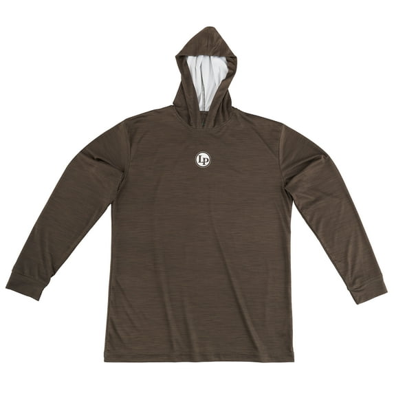 LP We Are Rhythm Hooded Tee, Brown, Small
