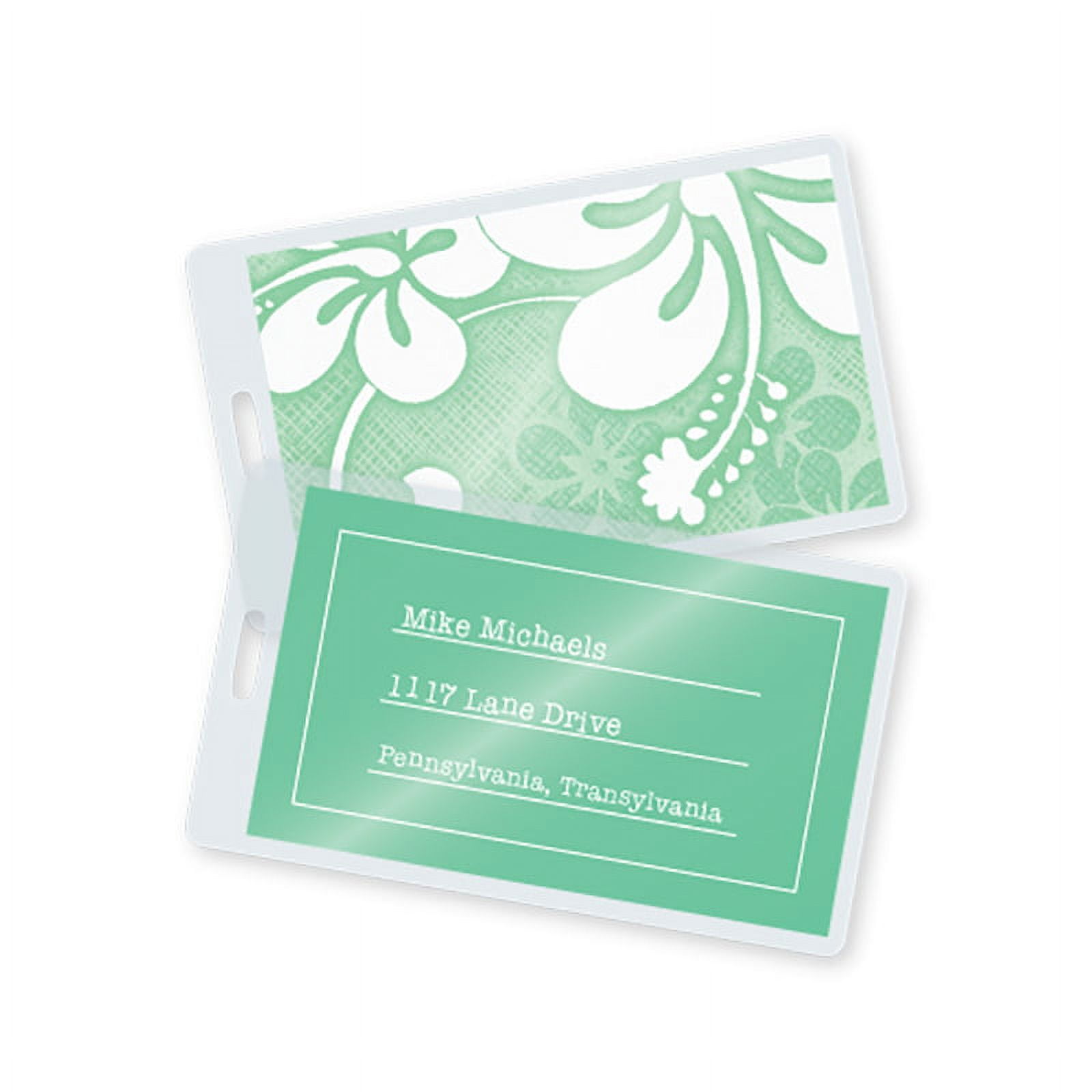 LP05LGEP - TruLam Thermal Laminating Pouches 5 Mil 2-1/2 in x 4-1/4 in (Luggage Tag Size) With Slot Punched - 500/Bx