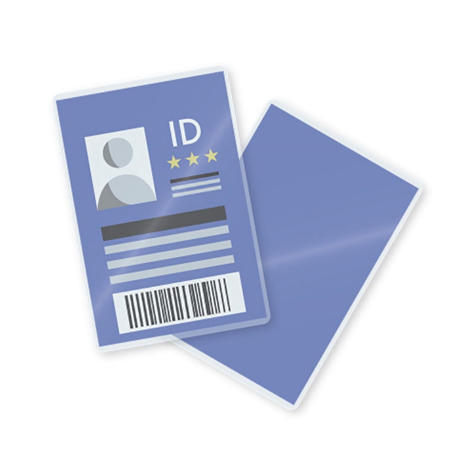 LP07ID - TruLam Thermal Laminating Pouches 7 Mil 2-9/16 in x 3-3/4 in (ID Badge Size) - 500/Bx