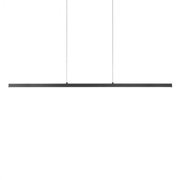 LP10356-BK-Kuzco Lighting-Vega - 38W LED Linear Pendant-1.5 Inches Tall and 0.75 Inches Wide-Black Finish