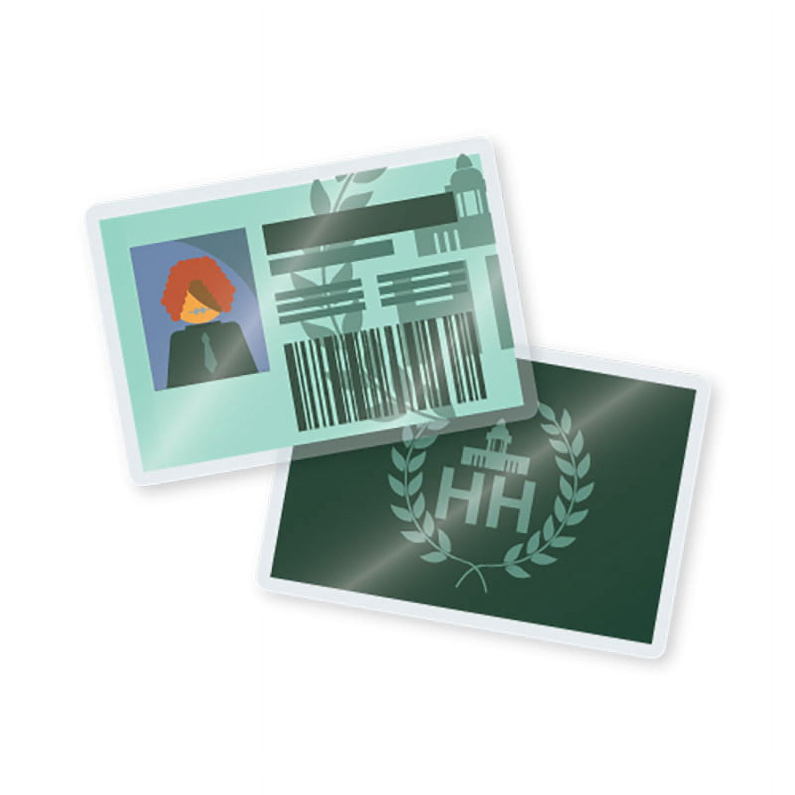 LP10SCH - TruLam Thermal Laminating Pouches 10 Mil 2-1/2 in x 3-5/8 in (School Card Size) - 500/Bx