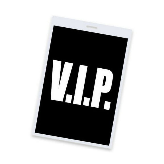 LP10TURB - TruLam Thermal Laminating Pouches 10 Mil 4 in x 6 in (Tour Badge Size) With Slot Punched on Short Side - 25/Bx