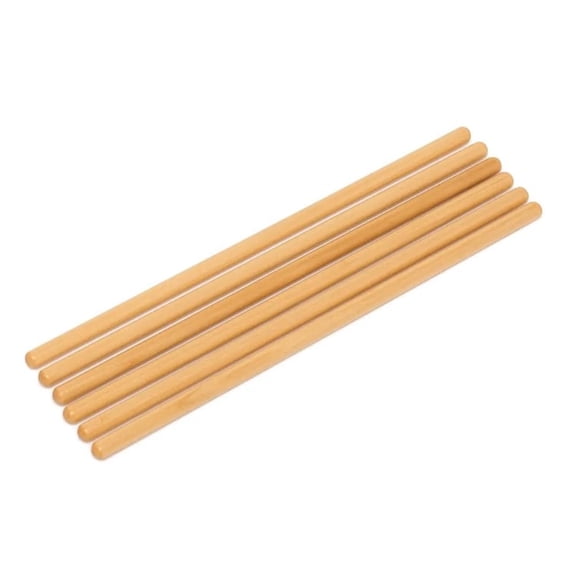 Latin Percussion LP249B Wooden Guiro Scraper, Pack of 6