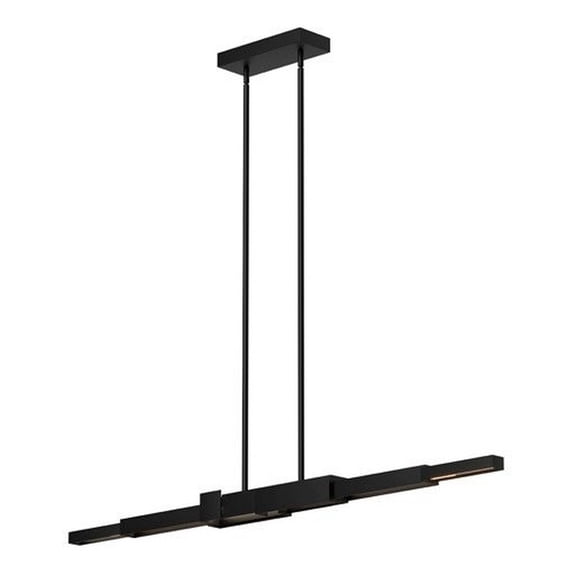 LP29560-BK-Kuzco Lighting-Enzo - 62W LED Linear Pendant-3.25 Inches Tall and 3.13 Inches Wide