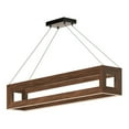 thumbnail image 1 of LP32942-WT-Kuzco Lighting-Morina - 57W LED Linear Pendant-7.5 Inches Tall and 7.13 Inches Wide-Walnut Finish, 1 of 1
