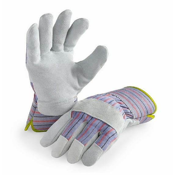 LP4300-2XL-36PK, Leather Palm Work Gloves, Safety Cuff, 36 Pair Value Pack