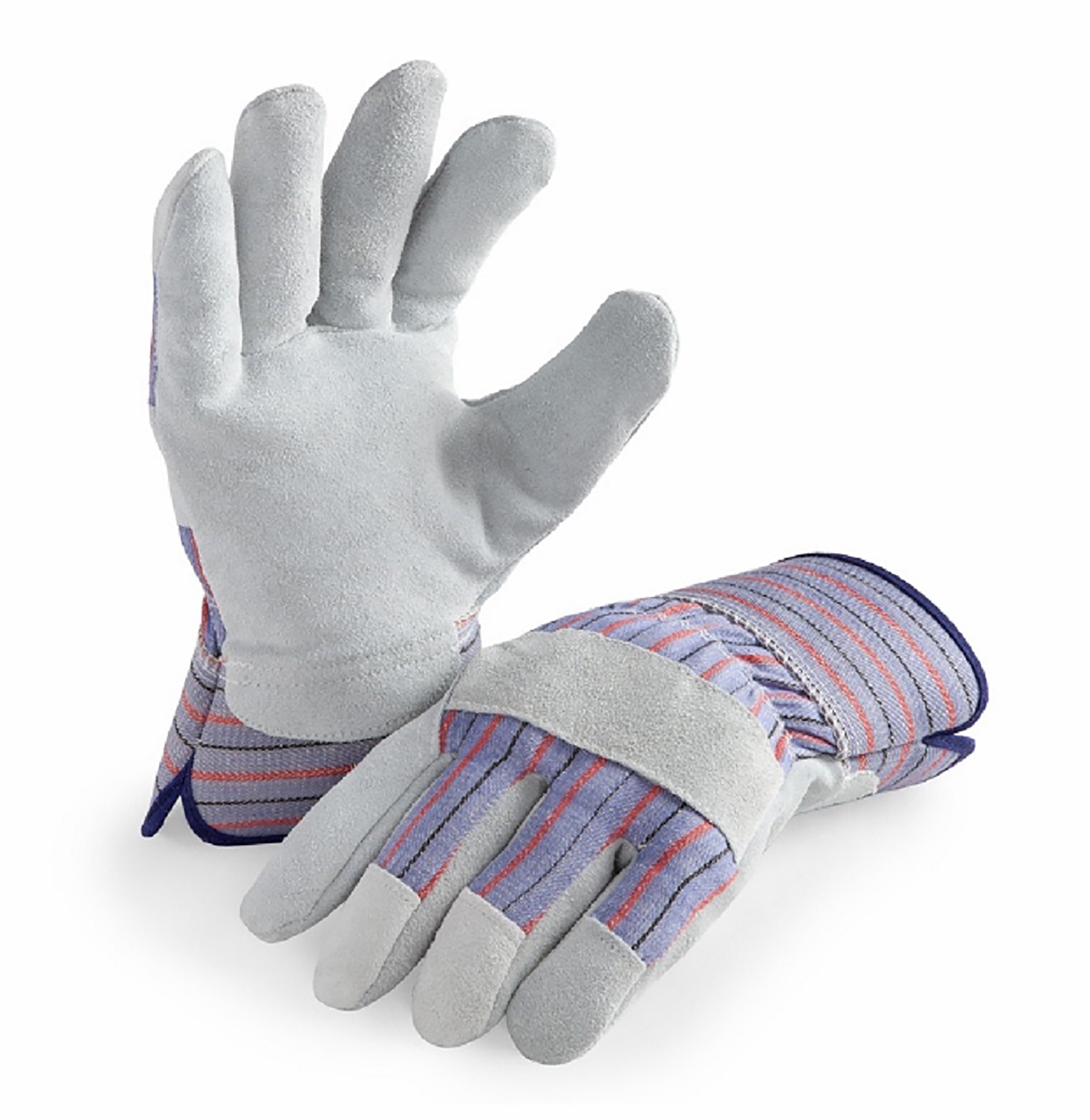 LP4300-XL-72PK, Leather Palm Work Gloves, Safety Cuff, 72 Pair Value Pack