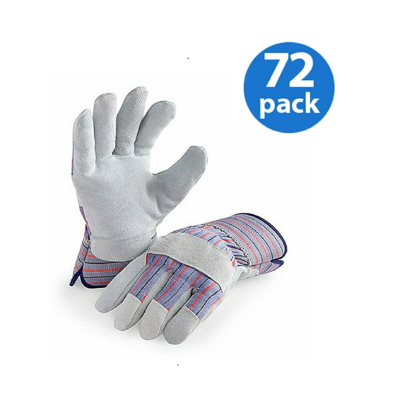 Suede leather work gloves sales