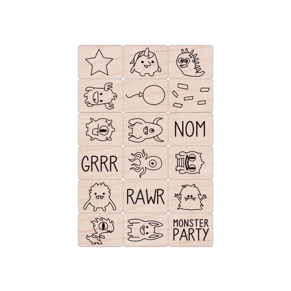 LP438 Monster Ink 'n' Stamp