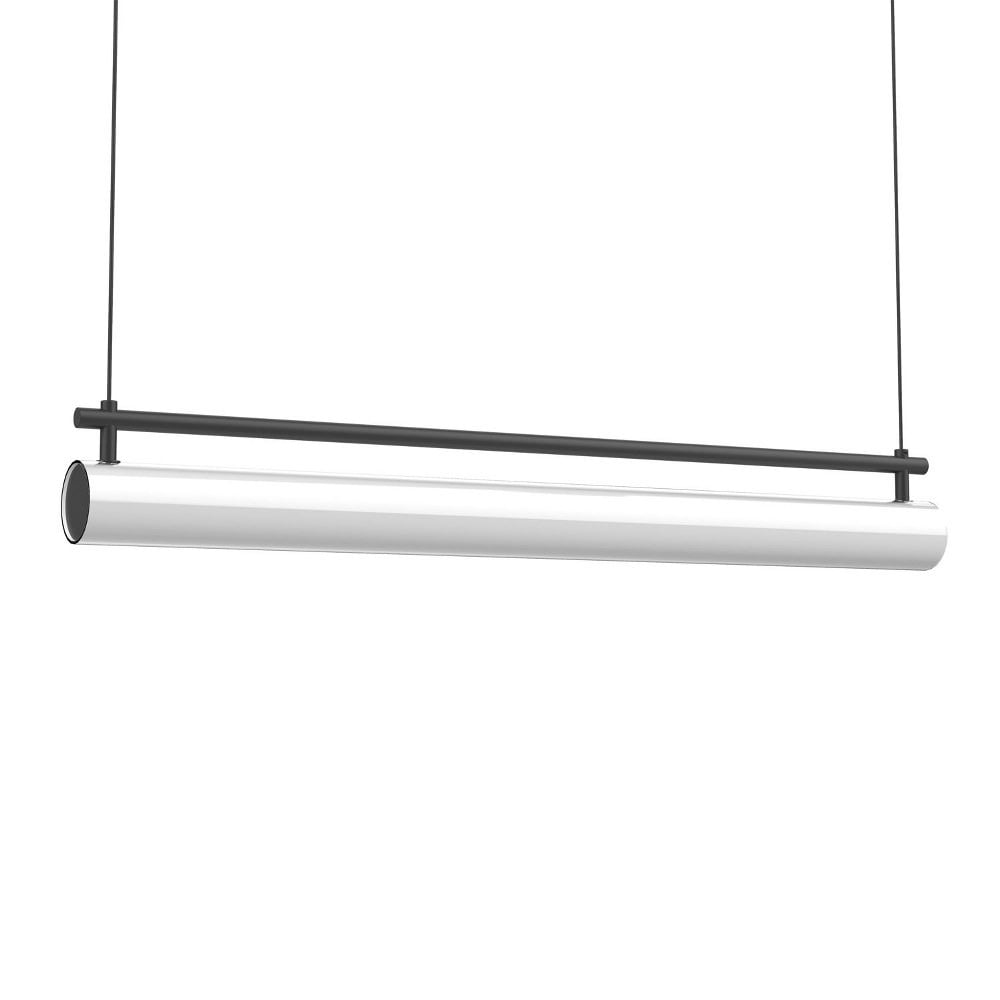 Gramercy Sleek Black LED Kitchen Island Linear Pendant